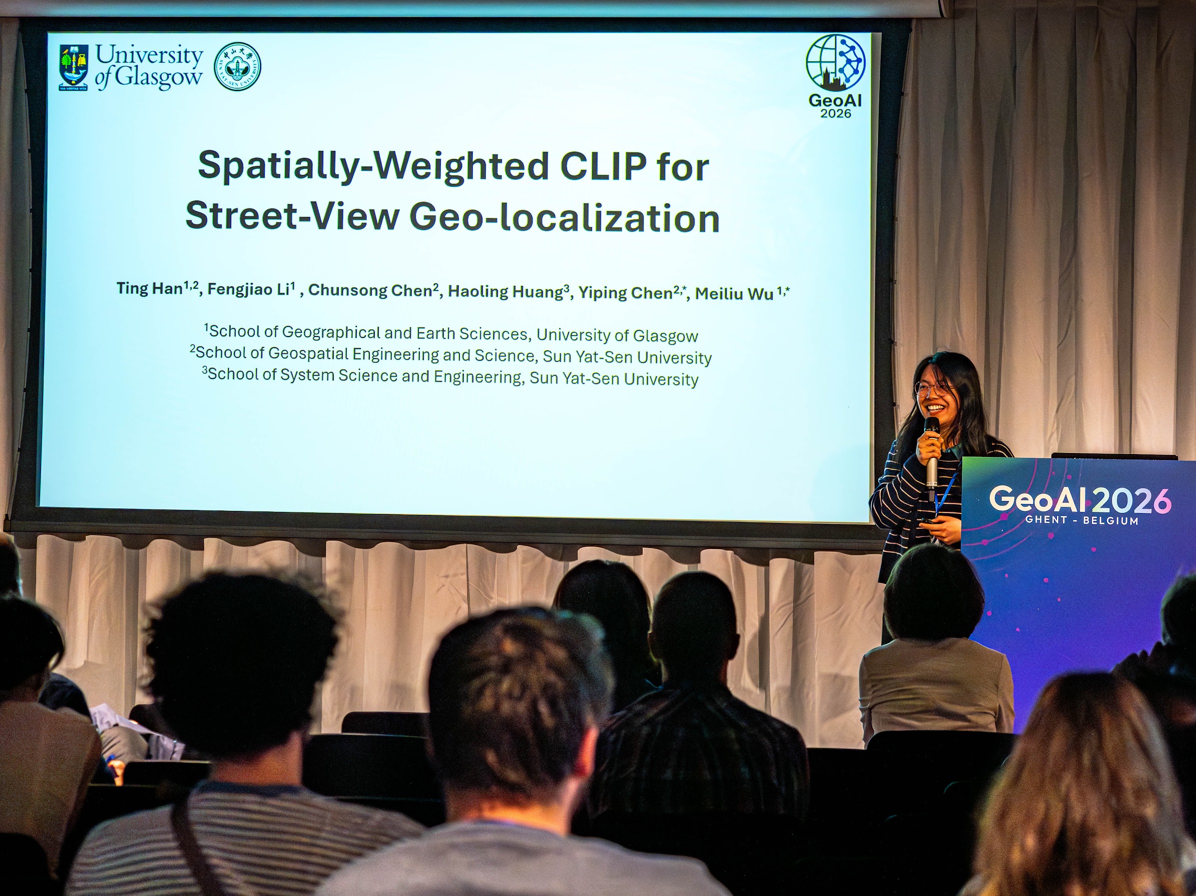 Presenting Spatially-Weighted CLIP for Street-View Geo-localization