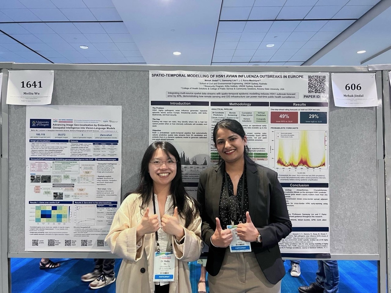 At the ISPRS 2026 poster session in Toronto
